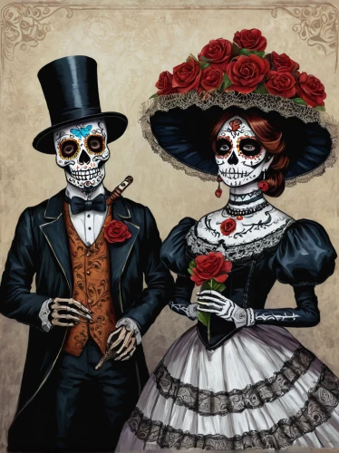 la calavera catrina,la catrina,dia de los muertos,catrina calavera,el dia de los muertos,day of the dead,danse macabre,calavera,day of the dead frame,day of the dead skeleton,dance of death,calaverita sugar,days of the dead,memento mori,romantic portrait,muerte,day of the dead icons,wedding couple,day of the dead paper,skull allover,Conceptual Art,Fantasy,Fantasy 09