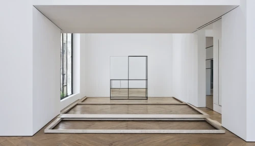 hallway space,white room,sliding door,room divider,klaus rinke's time field,frame house,vitrine,framing square,window frames,mirror house,structural glass,frame drawing,slat window,glass window,whitespace,glass wall,one-room,minimalism,outside staircase,long glass,Conceptual Art,Oil color,Oil Color 15