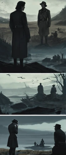 cowboy silhouettes,backgrounds,concept art,desolate,silhouettes,studies,guards of the canyon,the wanderer,pilgrims,scythe,dusk background,travelers,western film,nomads,backgrounds texture,the horizon,searching,wild west,desolation,washes,Conceptual Art,Fantasy,Fantasy 02