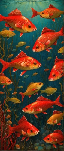 school of fish,fishes,koi carp,koi carps,koi fish,red fish,koi pond,fish in water,koi,red sea,sardines,fish collage,aquarium,coral fish,forest fish,tropical fish,coral reef fish,underwater background,marine fish,aquarium fish,Illustration,Abstract Fantasy,Abstract Fantasy 09