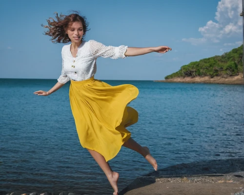 taijiquan,leap for joy,sprint woman,flying girl,leaping,gracefulness,qi gong,jumping,baguazhang,jump river,jump,cartwheel,cheerfulness,portrait photography,be free,female model,beach background,graceful,woman free skating,levitation,Art,Classical Oil Painting,Classical Oil Painting 31