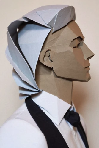 paper art,artist's mannequin,folded paper,wooden mannequin,kippah,men hat,construction helmet,men's hat,articulated manikin,headgear,art paper,bicycle helmet,facial tissue holder,headpiece,a wax dummy,asian conical hat,cloche hat,human head,headwear,roy lichtenstein,Unique,Paper Cuts,Paper Cuts 02