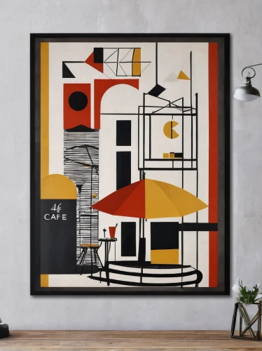 abstract cartoon art,abstract painting,mid century modern,mondrian,music note frame,abstract retro,slide canvas,modern decor,abstract artwork,abstract design,art deco frame,an apartment,wall art,wall decor,mid century house,abstract corporate,wall decoration,meticulous painting,mid century,abstract shapes,Art,Artistic Painting,Artistic Painting 44