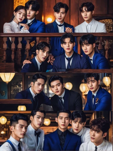 exo-earth,gentleman icons,businessmen,porcelain dolls,business men,cassiopeia,kings,cassiopeia a,kdrama,grooms,men sitting,fathers and sons,dinosaur line,gentlemanly,infinite,spy visual,manly,visual impact,antique background,suits,Illustration,Children,Children 05