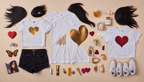 gold glitter heart,winged heart,cheerleading uniform,cutouts,paper doll,outfit,bird wings,butterfly wings,angel wings,paper dolls,summer flat lay,harry styles,papillon,heart design,cupido (butterfly),styles,retro paper doll,cute clothes,flat lay,clothespins,Unique,Design,Knolling