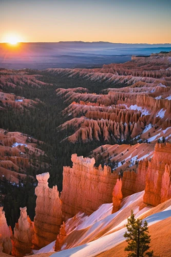 bryce canyon,fairyland canyon,hoodoos,painted hills,colorado sand dunes,united states national park,yellow mountains,yellowstone national park,flaming mountains,yellowstone,mountain sunrise,slowinski national park,high desert,beautiful landscape,landscapes beautiful,red cliff,winter landscape,larch forests,natural landscape,cliff dwelling,Illustration,American Style,American Style 15