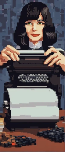 typewriter,typewriting,girl at the computer,pixelgrafic,pixel art,typing machine,c64,man with a computer,computer,amiga,pixel cells,computer disk,pixel,computer art,personal computer,facebook pixel,typing,computer game,atari st,librarian,Unique,Pixel,Pixel 01