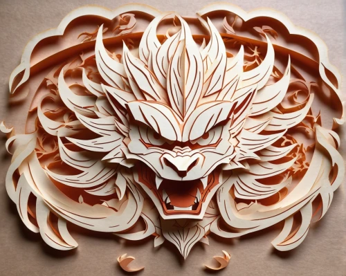 baked alaska,meat carving,mandarin cake,marshmallow art,wood carving,nine-tailed,royal icing,fire mandala,tea art,paper art,carved,carved wood,pie vector,carving,meringue,tiger head,to carve,jalebi,latte art,coffee art,Unique,Paper Cuts,Paper Cuts 03