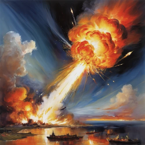 explosions,explosion,exploding,nuclear explosion,meteorite impact,explode,explosion destroy,the conflagration,atomic bomb,detonation,volcanic activity,explosive,the eruption,conflagration,pearl harbor,atomic age,explosives,eruption,armageddon,meteor,Illustration,Paper based,Paper Based 11