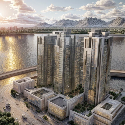 autostadt wolfsburg,skyscapers,danyang eight scenic,danube bank,malopolska breakthrough vistula,urban towers,espoo,barangaroo,property exhibition,urban development,international towers,hafencity,lake lucerne region,3d rendering,apartment blocks,zhengzhou,high-rise building,shenyang,danube centre,sky apartment