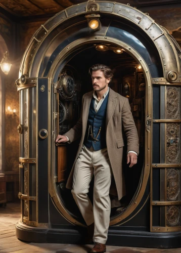 steampunk,hobbit,star-lord peter jason quill,clockmaker,doctor who,play escape game live and win,indiana jones,tardis,the doctor,dr who,live escape room,the door,sherlock holmes,ship doctor,time traveler,the globe,hook,bellboy,live escape game,the victorian era
