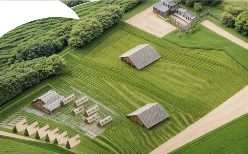 grant wood,ricefield,grass roof,chair in field,farmstead,dji agriculture,green fields,farmlands,farm landscape,green grain,aerial landscape,yamada's rice fields,farmland,agricultural,farms,green landscape,straw field,vegetables landscape,farm yard,agriculture,Landscape,Landscape design,Landscape space types,Countryside Landscapes