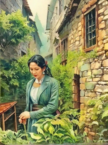 vietnamese woman,girl picking flowers,girl in the garden,girl picking apples,vietnam,girl with bread-and-butter,woman eating apple,woman sitting,woman holding pie,girl with tree,woman of straw,nước chấm,picking vegetables in early spring,woman at cafe,vietnam's,cao lầu,woman at the well,woman with ice-cream,village scene,woman drinking coffee