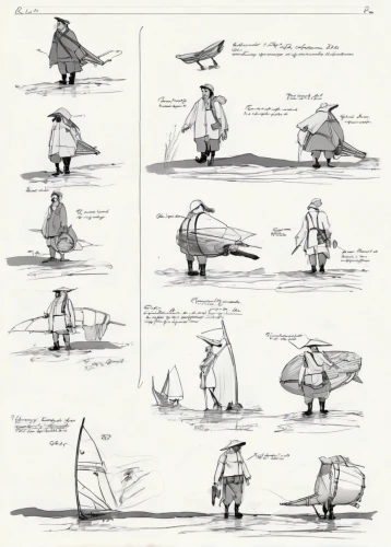 fighting poses,exercises,male poses for drawing,airships,grilled food sketches,wind machines,concept art,types of fishing,sea scouts,wind surfing,gestures,lobster skiff,sporting decoys,skull rowing,propeller-driven aircraft,flying machine,rowboats,windsurfing,illustrations,bird flight,Unique,Design,Character Design