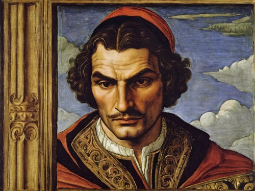 andrea del verrocchio,barberini,leonardo devinci,raffaello da montelupo,albrecht dürer,bernini,lorenzo,botticelli,francisco,bellini,michelangelo,saint ildefonso,italian painter,uomo vitruviano,bombardino,anellini,dornodo,florentine,self-portrait,persian poet,Art,Classical Oil Painting,Classical Oil Painting 34