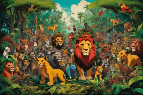 king of the jungle,animal kingdom,forest king lion,the lion king,forest animals,kingdom,the animals,animal zoo,lion king,animal world,zoo,woodland animals,lion children,lions,animals,deep zoo,jungle,animals hunting,simba,the law of the jungle,Conceptual Art,Graffiti Art,Graffiti Art 05