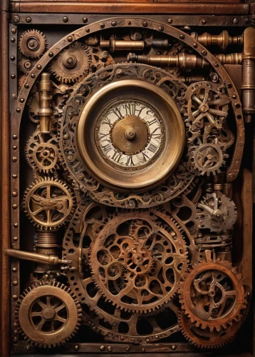 clockmaker,steampunk gears,watchmaker,mechanical puzzle,grandfather clock,clockwork,astronomical clock,longcase clock,scientific instrument,mechanical watch,steampunk,old clock,klaus rinke's time field,clocks,wall clock,old calculating machine,chronometer,mechanical,clock,radio clock,Illustration,Realistic Fantasy,Realistic Fantasy 13