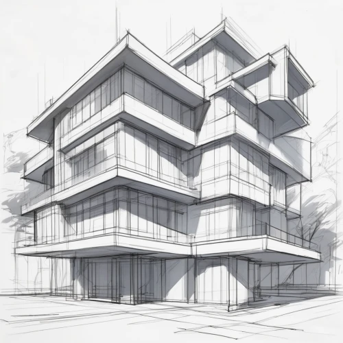 kirrarchitecture,house drawing,archidaily,cubic house,japanese architecture,arhitecture,arq,apartment building,modern architecture,multistoreyed,orthographic,architecture,facade panels,glass facade,multi-story structure,architectural,architect plan,architect,residential tower,facades,Illustration,Black and White,Black and White 08