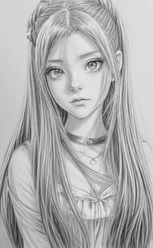 girl drawing,graphite,girl portrait,worried girl,long-haired hihuahua,fae,elven,young girl,jessamine,rapunzel,pencil and paper,child girl,rose drawing,fantasy portrait,frula,fairy tale character,digital drawing,violet head elf,alice,anime girl