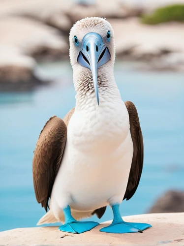 blue-footed booby,red-footed booby,western striped albatros,galapagos islands,galapagos,a species of marine bird,sea swallow,loro parque,antarctic bird,albatross,rock penguin,sea bird,seabird,african penguin,dwarf penguin,pelican,birds of the sea,puffin,seabirds,sea head eagle,Illustration,Japanese style,Japanese Style 19