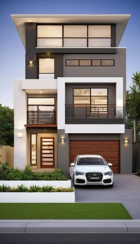 modern house,modern architecture,garage door,modern style,3d rendering,luxury home,residential house,luxury property,contemporary,luxury real estate,two story house,smart home,build by mirza golam pir,folding roof,smart house,landscape design sydney,automotive exterior,render,house shape,beautiful home,Illustration,Abstract Fantasy,Abstract Fantasy 15