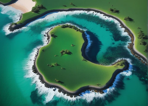 kei islands,floating islands,green island,uninhabited island,north island,island suspended,cook islands,islands,artificial islands,islet,bird island,mushroom island,southern island,south island,galapagos islands,atoll from above,duiker island,island,tide pool,floating island,Conceptual Art,Daily,Daily 22