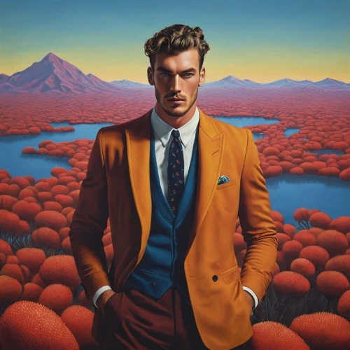 beatenberg,pompadour,bolognese,aperol,star-lord peter jason quill,orange,negroni,apollo,men's suit,album cover,tangerine,volcano,orangina,billionaire,planet mars,el dorado,art,biologist,the suit,volcanism,Art,Artistic Painting,Artistic Painting 06