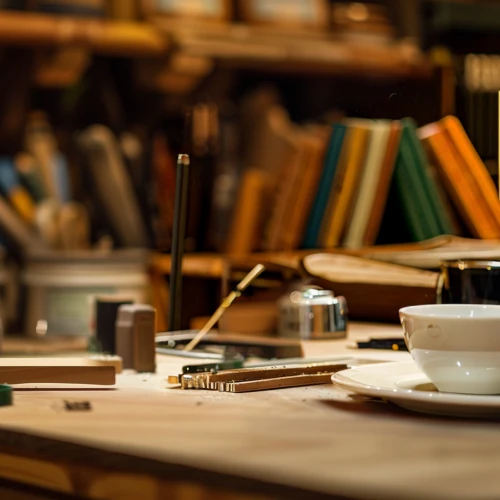 music instruments on table,workbench,sewing tools,tea and books,tableware,kitchenware,tea service,japanese tea set,chinaware,tea set,cookware and bakeware,singing bowls,antique singing bowls,art tools,cooking utensils,utensils,sewing room,dishware,tea ceremony,dinnerware set