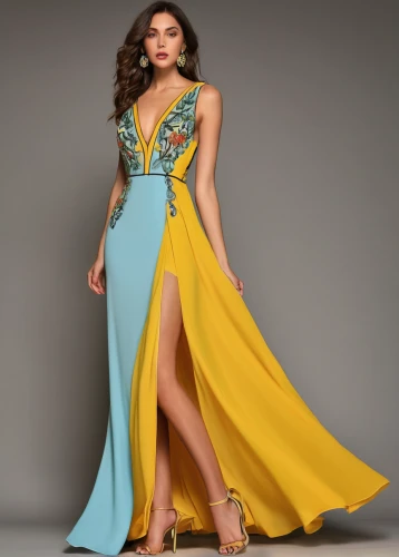 evening dress,yellow jumpsuit,yellow and blue,gown,sheath dress,cocktail dress,ball gown,robe,dress form,bridal party dress,women's clothing,jasmine blue,long dress,girl in a long dress,party dress,quinceanera dresses,one-piece garment,women clothes,color turquoise,day dress,Illustration,Vector,Vector 14