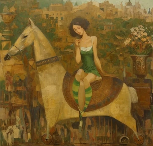 girl with a wheel,man and horses,horseback,camelride,centaur,girl in the garden,girl with dog,the horse at the fountain,joan of arc,carousel horse,racehorse,horse herder,girl with a dolphin,horse-drawn,equestrian,hipparchia,basset artésien normand,equestrianism,jockey,majorette (dancer),Common,Common,Japanese Manga