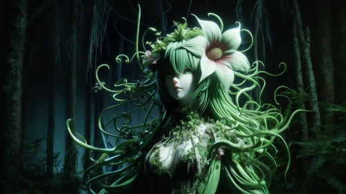dryad,elven flower,forest anemone,passion flower tendrils,white passion flower,faerie,rusalka,water-the sword lily,faery,the enchantress,forest flower,forest clover,tendrils,passion flower,medusa,tree anemone,passionflower,moonflower,fairy queen,starflower