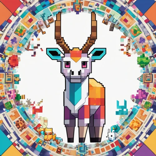 altiplano,lama,llama,vicuña,deer illustration,guanaco,llamas,bazlama,pachamama,kudu,deer,pixaba,gazelle,taurus,argali,pixel art,young-deer,garachico,antelope,blackbuck,Unique,Pixel,Pixel 03