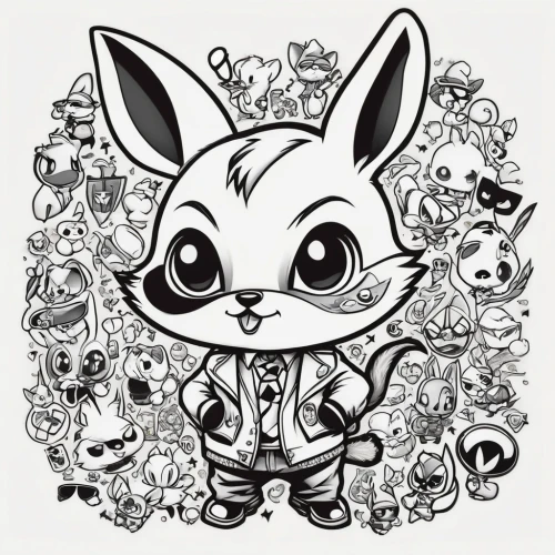 line art animals,stitch,line art animal,coloring page,coloring pages kids,cute cartoon character,kawaii animal patch,kawaii animal patches,cute cartoon image,kawaii animals,kawaii patches,round kawaii animals,kids illustration,coloring pages,mascot,cartoon flowers,animal stickers,line-art,flower animal,cartoon cat,Illustration,Abstract Fantasy,Abstract Fantasy 10