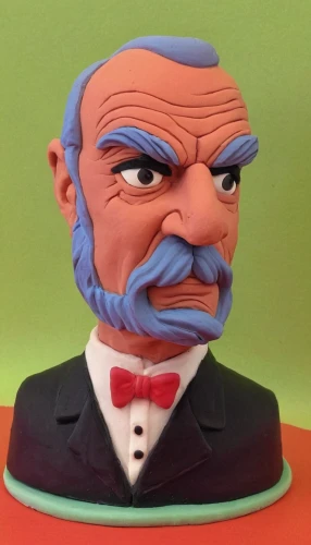 bust of karl,the emperor's mustache,lenin,plasticine,model train figure,basil total,angry man,3d figure,karl,clay animation,mohnfigur,game figure,russkiy toy,actionfigure,sugar paste,smurf figure,cholado,paper art,count,geppetto,Unique,3D,Clay