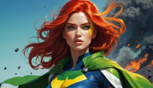 super heroine,superhero background,transistor,captain marvel,starfire,fantasy woman,sprint woman,firestar,superhero comic,head woman,mary jane,sci fiction illustration,xmen,comic hero,superhero,clary,cleanup,super woman,the enchantress,marvels,Conceptual Art,Fantasy,Fantasy 32