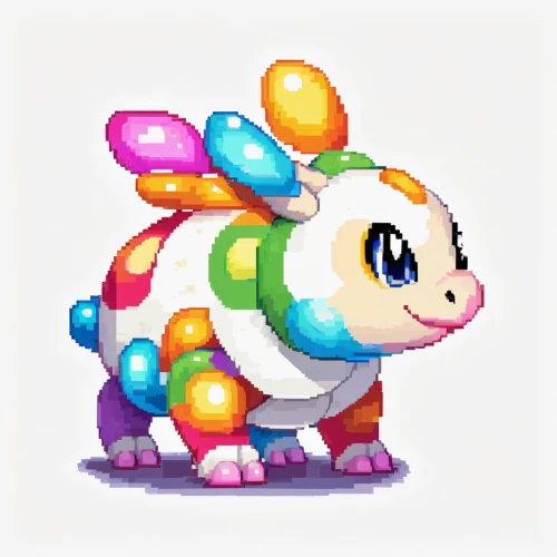 pixaba,rainbow rabbit,rainbow unicorn,cynorhodon,painted dragon,petrol-bowser,toadstool,marshmallow,pixel,facebook pixel,pixel art,chameleon,klepon,toad,yoshi,fuel-bowser,raimbow,real marshmallow,true toad,pixels,Unique,Pixel,Pixel 02