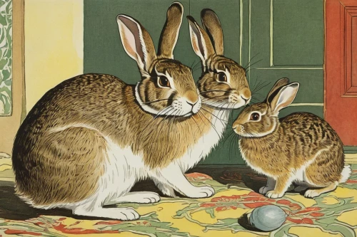 audubon's cottontail,rabbits and hares,easter rabbits,rabbits,rabbit family,hares,female hares,leveret,bunnies,domestic rabbit,hare window,american snapshot'hare,european rabbit,hare trail,lepus europaeus,gray hare,eastern cottontail,hare,young hare,easter eggs,Art,Artistic Painting,Artistic Painting 50