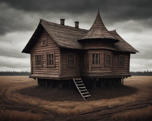 lonely house,witch house,creepy house,wooden house,haunted house,little house,abandoned house,witch's house,the haunted house,small house,crooked house,miniature house,wooden hut,inverted cottage,house insurance,log home,house trailer,mobile home,doll house,ancient house,Illustration,Realistic Fantasy,Realistic Fantasy 17