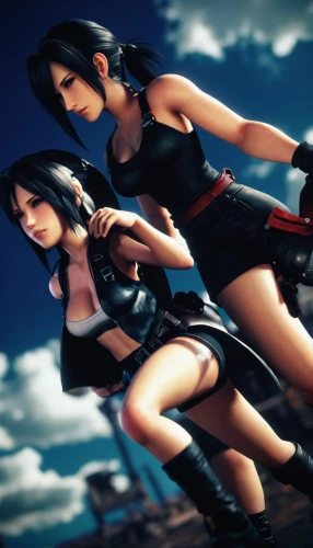 bad girls,bullet ride,beautiful girls with katana,amusement ride,anime 3d,croft,monsoon banner,motorboats,action-adventure game,background image,sirens,two girls,angels of the apocalypse,neo geo,motor boat race,lancers,rafting,cola bottles,tandem jump,digital compositing,Unique,3D,Toy