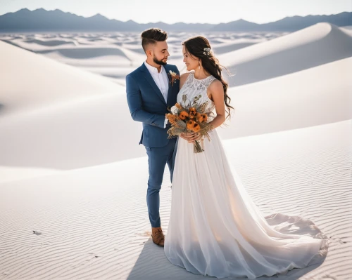 white sands dunes,crescent dunes,wedding photo,wedding photography,the sand dunes,wedding couple,sand dunes,great sand dunes,wedding photographer,desert background,dubai desert,namib,white sands national monument,silver wedding,beautiful couple,admer dune,wedding dresses,sand road,san dunes,pink sand dunes,Illustration,Realistic Fantasy,Realistic Fantasy 12