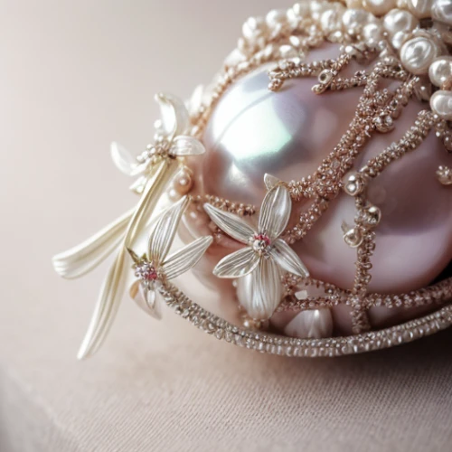 narcissus pink charm,love pearls,pearl necklaces,bridal accessory,vintage ornament,pearl necklace,pearls,diadem,necklace with winged heart,coral charm,adornments,bridal jewelry,jewelry florets,broach,wedding details,semi precious stone,pearl of great price,jewelry（architecture）,sea shell,ornate pocket watch,Realistic,Jewelry,Bridal