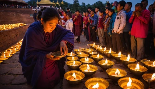 nepal,diwali,kathmandu,candle light,diwali festival,bhutan,tea-lights,candlelights,buddhists monks,tea lights,myanmar,offerings,buddhists,nepali npr,tibetan,buddha's birthday,light a candle,burma,candlelight,lanterns,Conceptual Art,Fantasy,Fantasy 15