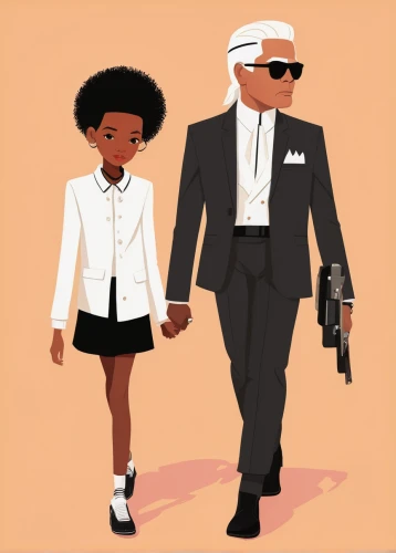 black couple,mobster couple,roaring twenties couple,clue and white,gentleman icons,little blacks,spy visual,vintage boy and girl,black professional,vector people,afroamerican,vintage couple silhouette,vintage man and woman,bodyguard,wedding icons,business icons,man and wife,prince and princess,bond,retro 1950's clip art,Illustration,Vector,Vector 05