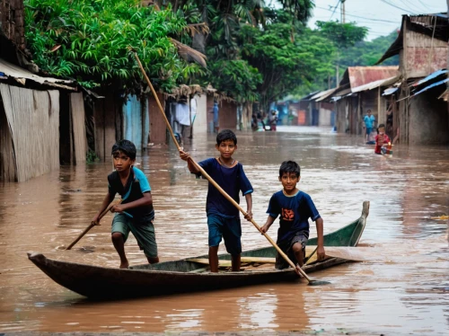 mekong,mud village,water transportation,hanoi,floods,myanmar,gondolas,row boats,children playing,vietnam,row boat,row-boat,mekong river,slum,bangladesh,vietnam's,ha noi,bangladeshi taka,kampot,taxi boat,Illustration,Paper based,Paper Based 14