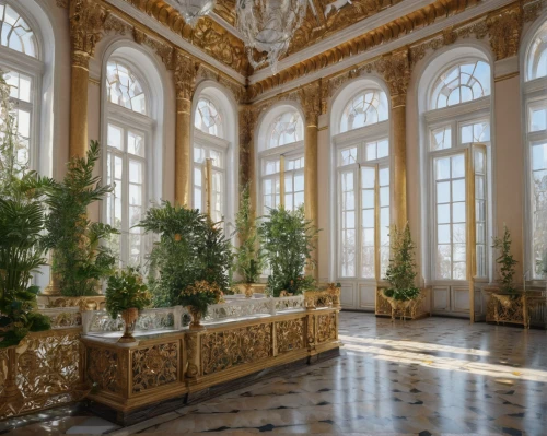 marble palace,orangery,ornate room,villa cortine palace,royal interior,europe palace,entrance hall,interior decor,versailles,palazzo,peterhof palace,hermitage,catherine's palace,rococo,conservatory,villa farnesina,floral decorations,villa balbianello,palazzo barberini,ballroom,Photography,General,Natural