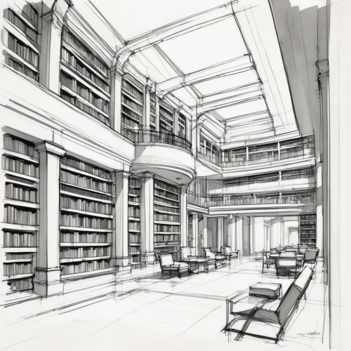 reading room,celsus library,library,bookshelves,study room,digitization of library,bookcase,old library,library book,university library,study,shelving,lecture room,bookshelf,athenaeum,lecture hall,bookstore,frame drawing,books,archidaily,Illustration,Black and White,Black and White 08