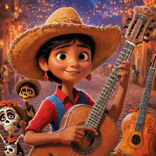 miguel of coco,pandero jarocho,coco,mariachi,la catrina,el dia de los muertos,toy's story,mexican culture,dia de los muertos,mexican tradition,sombrero mist,el dorado,day of the dead frame,sombrero,menudo,cinco de mayo,peliculas,miño,charango,mexican mix,Conceptual Art,Daily,Daily 11