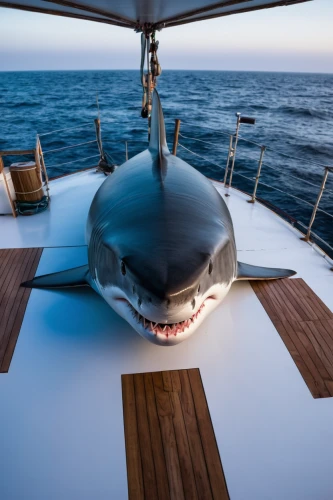 great white shark,bull shark,jaws,requiem shark,tiger shark,shark,toothed whale,on a yacht,killer whale,sharks,mooring dolphin,whaler,stealth ship,hammerhead,orca,bronze hammerhead shark,big-game fishing,giant dolphin,whale fluke,atlantic bluefin tuna,Photography,Artistic Photography,Artistic Photography 10