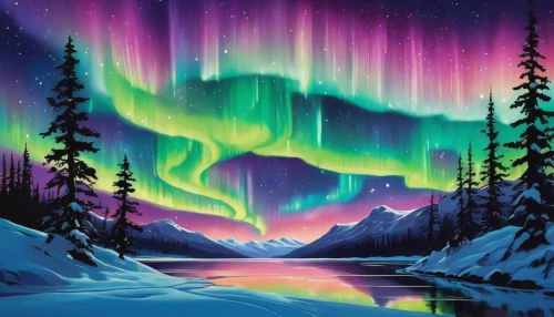 aurora borealis,northern lights,the northern lights,auroras,northen lights,norther lights,aurora colors,northern light,polar aurora,nothern lights,aurora,polar lights,aurora polar,alaska,borealis,green aurora,rainbow background,southern aurora,aurora butterfly,aurora australis,Illustration,Abstract Fantasy,Abstract Fantasy 13