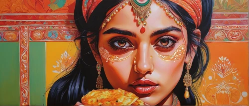 indian art,oil painting on canvas,indian woman,radha,oil painting,indian girl,wall painting,art painting,meticulous painting,indian bride,east indian,rangoli,glass painting,indian culture,art exhibition,hare krishna,khokhloma painting,woman at cafe,ethnic dancer,decorative art,Conceptual Art,Daily,Daily 15